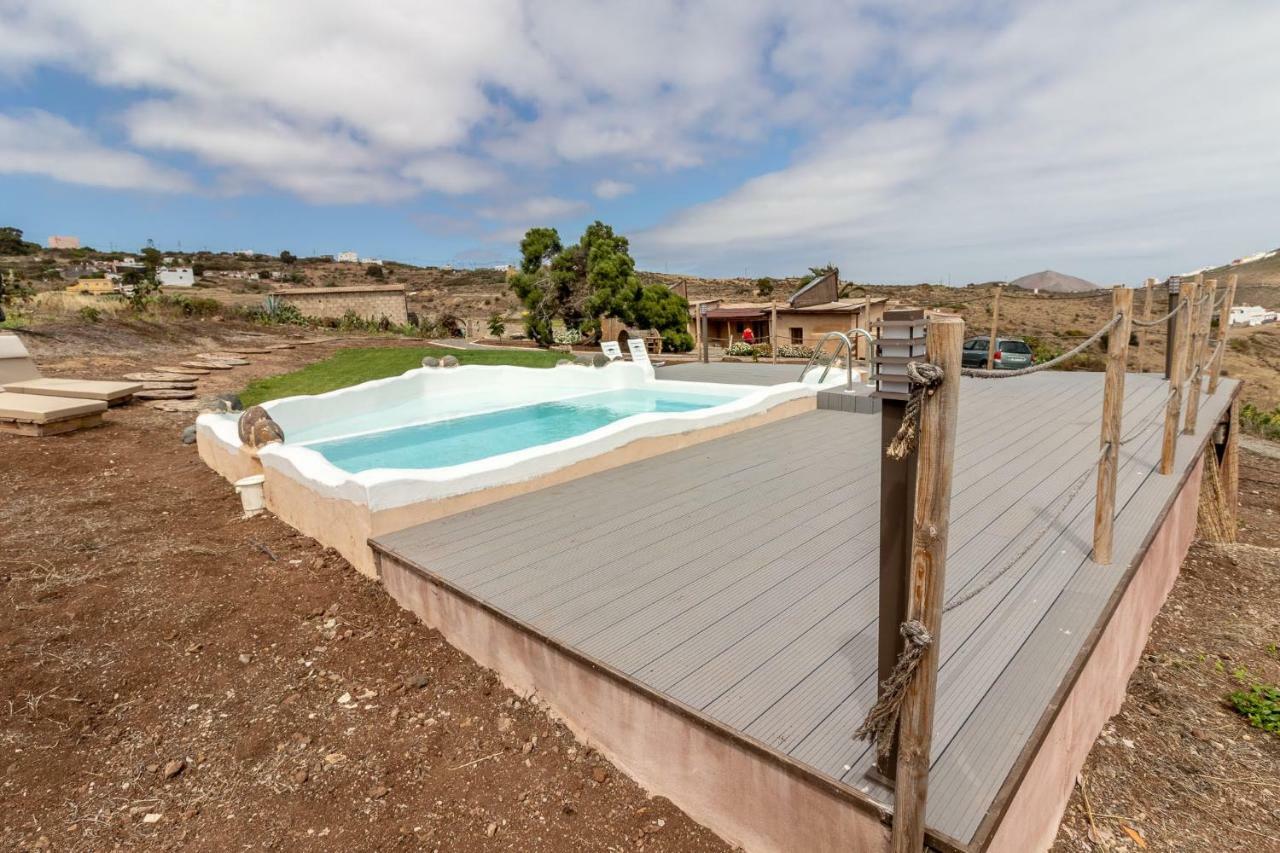 Вілла Flatguest Charming House + Pool + Terrace + Views Santa Maria de Guia de Gran Canaria Екстер'єр фото