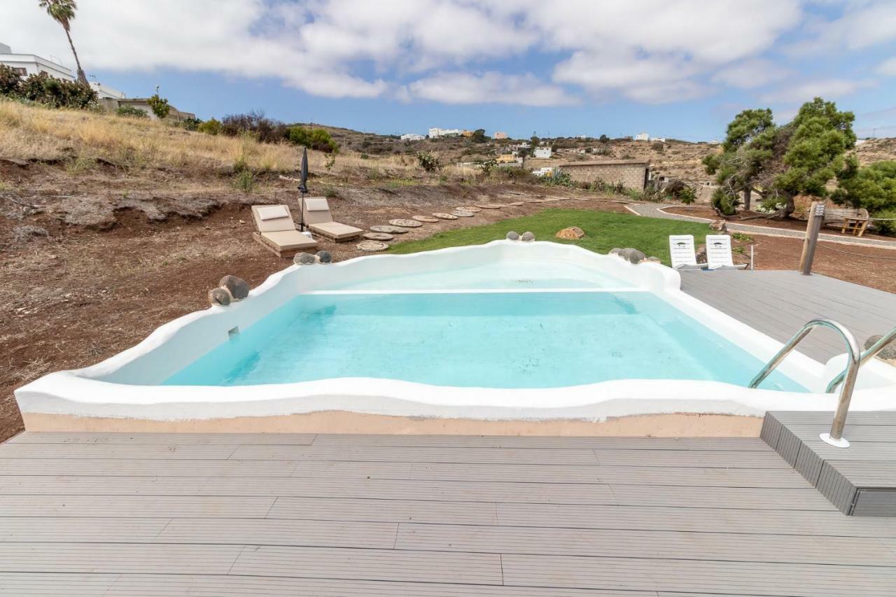 Вілла Flatguest Charming House + Pool + Terrace + Views Santa Maria de Guia de Gran Canaria Екстер'єр фото